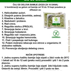 Miks čaj od bamije pakovanje od 60g